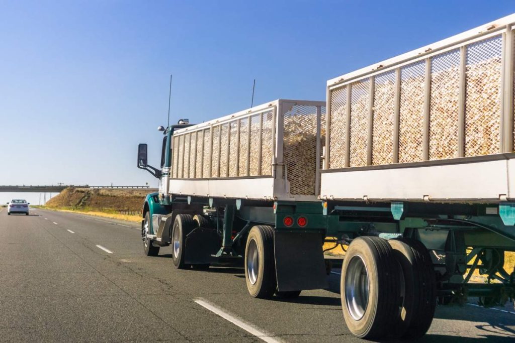 truck delivering harvested onion on the interstate 2023 11 27 04 55 44 utc 1